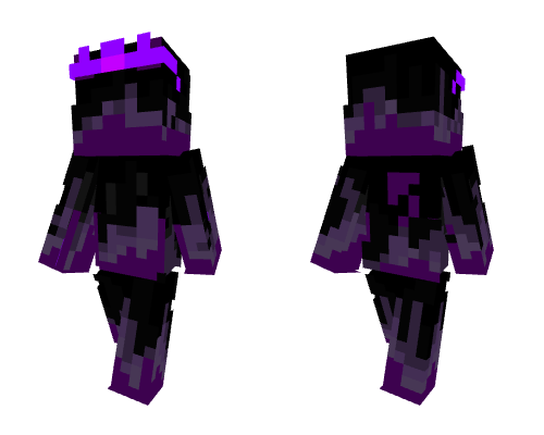 Corrupted Wemmbu (Inverted) V2 "Fixed" Minecraft skin