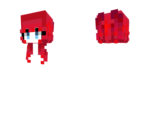 Female HB - Short Tulip Red w/ High Tails v2