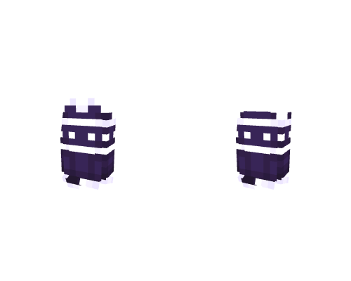 OB - Purple & White Ugly Dress