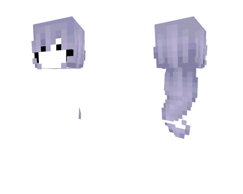 HB ~ Curled Storm Cloud Purple Minecraft skin