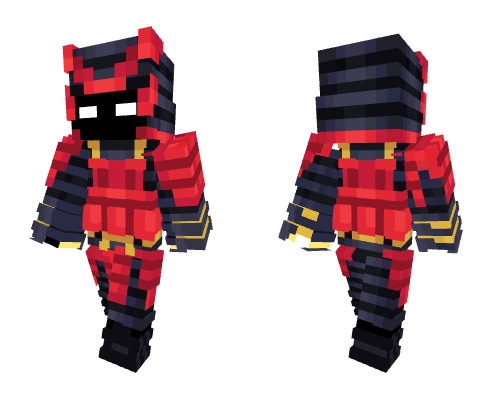 Samurai Warrior Minecraft skin