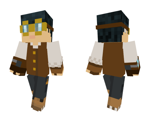 Steampunk Freddysep Minecraft skin