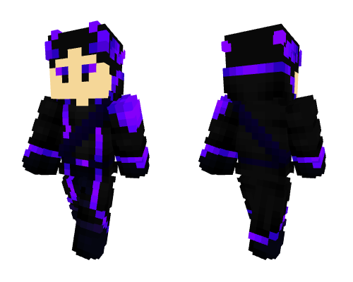 Purple horn guy