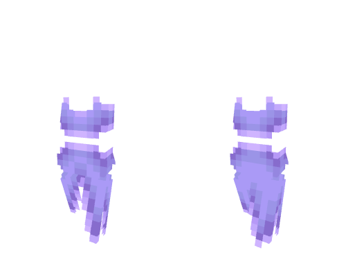 OB - Sleeveless Purple Flower Dress Minecraft skin