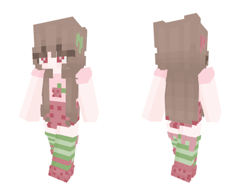 cherry berry✿＊* Minecraft skin