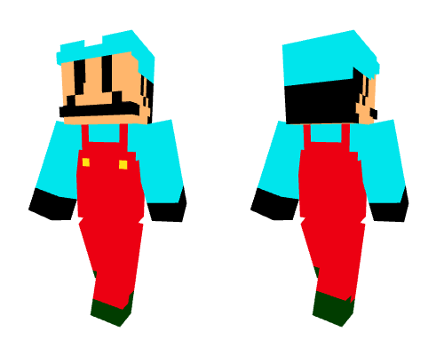 GlitchyMario99 (NES) Minecraft skin