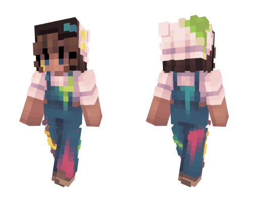 acrylics Minecraft skin