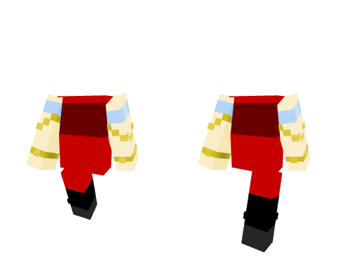 (Edited) Collab with Melon and Panda Minecraft skin