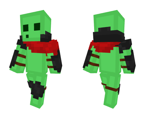 Slime warrior but i fixed the cape thingy