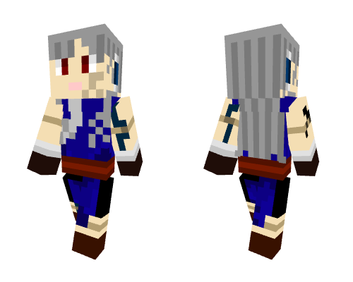 Platinum Minecraft skin
