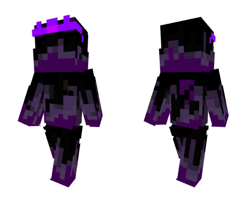 Corrupted Wemmbu (Inverted) V2 "Fixed" Minecraft skin
