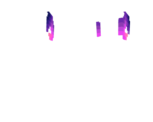 Horn Base - Purple Fade Pink Ramhorns