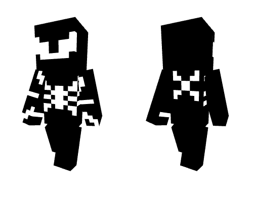 Symbiot Spider-Man Minecraft skin