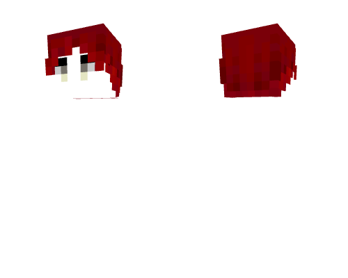 HB ~ Double Ruby Red Hair Ends