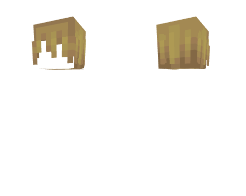 HB ~ Long Messy Yellow Blonde Bangs Minecraft skin