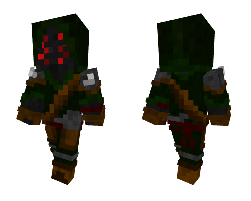 spider assasin Minecraft skin