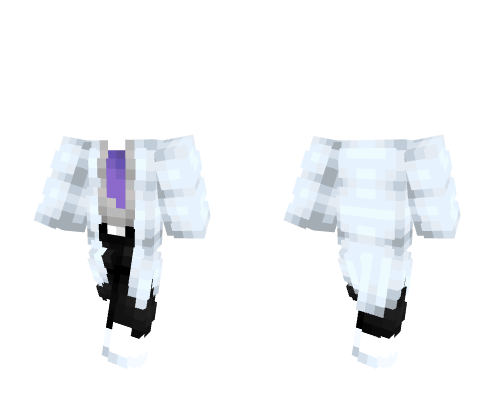 OB - Tinted Lab Coat w/ Tie & Jeans