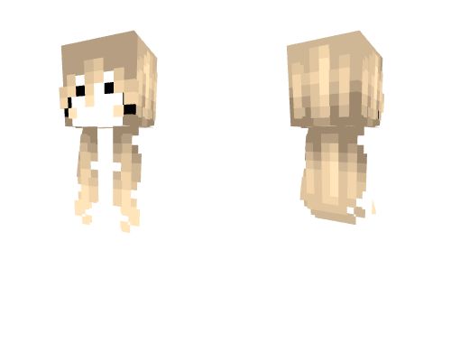 Female HB - Long Dull Dirty Blonde Fade v2