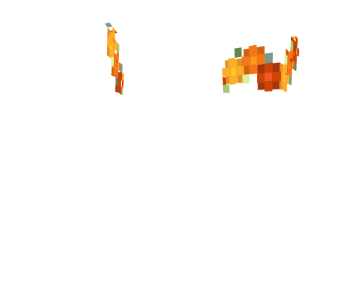 Flower Crown - Lush Autumn Orange