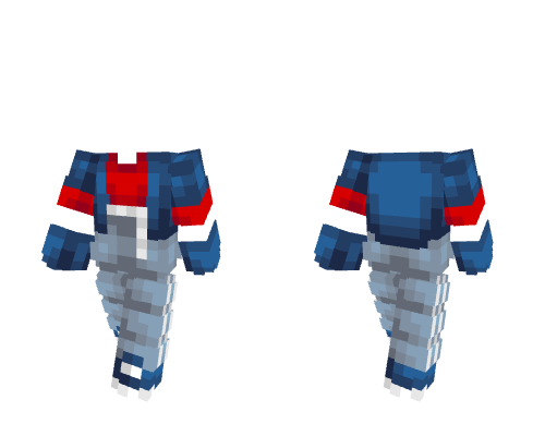 OB - Retro Blue & Red Fit w/ Jeans