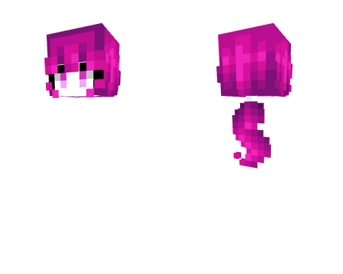 HB ~ Hot Pink Ponytail