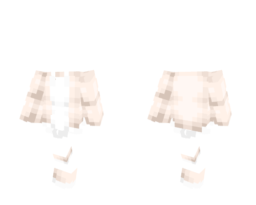 OB - Off White Coat w/ White Crop & Shorts