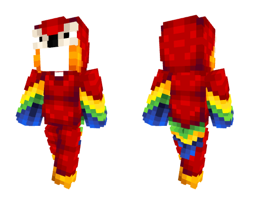 OB - Red Parrot Onesie