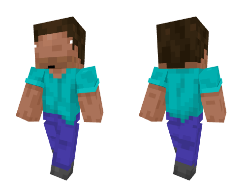 very scary herobrine Minecraft skin