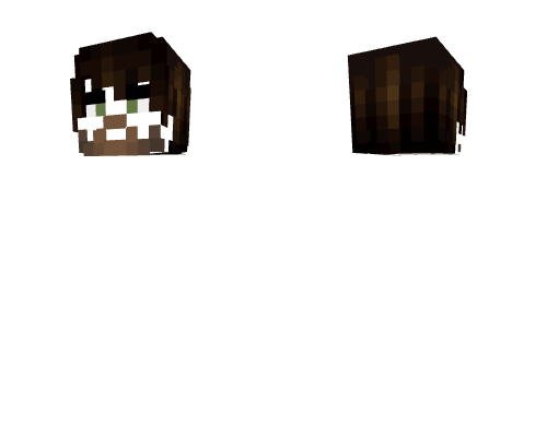Male HB - Dark Brown Hair w/ Brown Stubble Beard