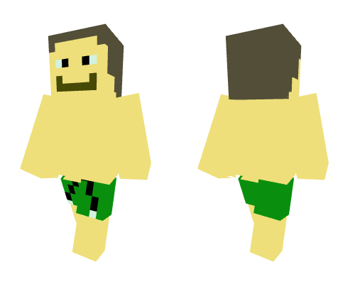 summertime swimmer Minecraft skin