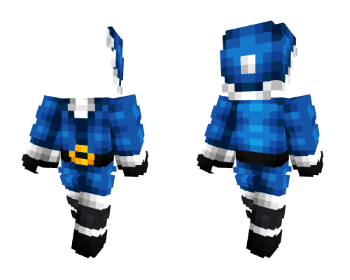 OB - Blue Santa Suit w/ Blue Hat