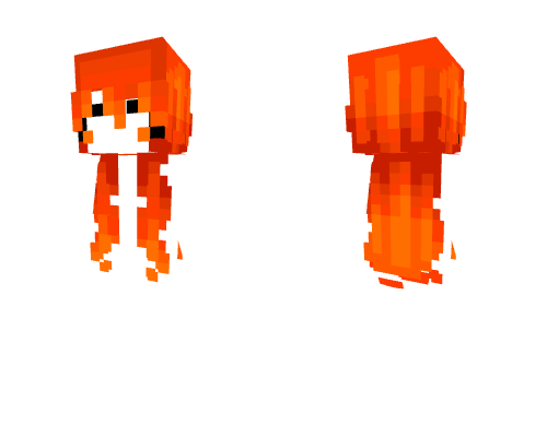 Female HB - Long Pumpkin Ginger v2