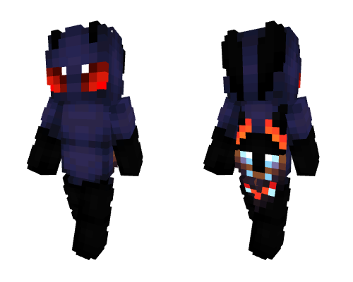 Moth Man Minecraft skin