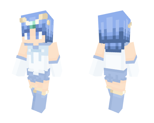 Sailor mercury Minecraft skin