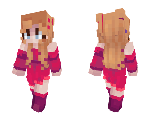 but the fire's in your eyes - persona Minecraft skin