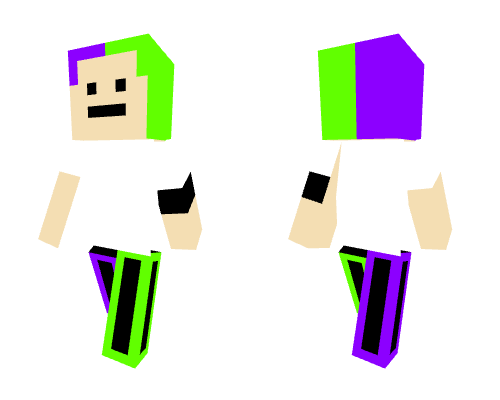 green & puple