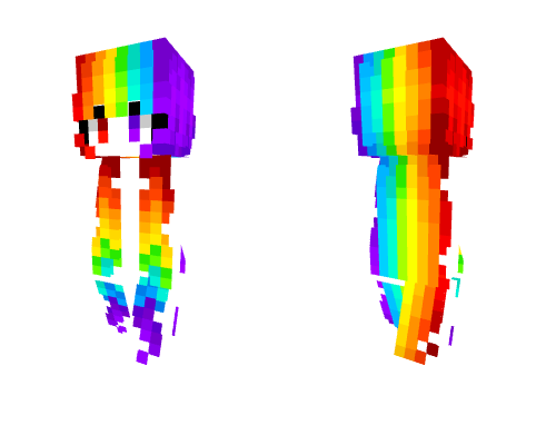 Female HB - Super Long Rainbow Fade v3