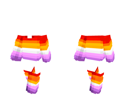 My flag as a fit Minecraft skin