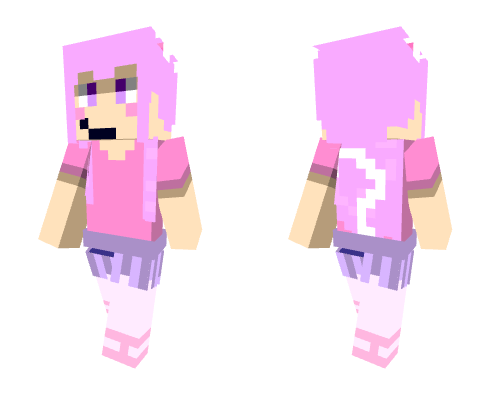 pink cat girl