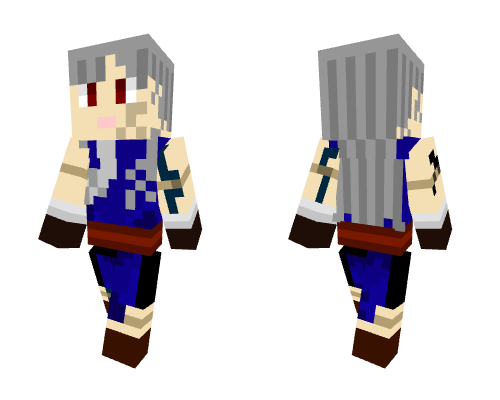 Platinum Minecraft skin