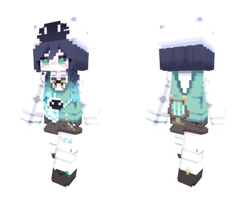 mecha mika Minecraft skin