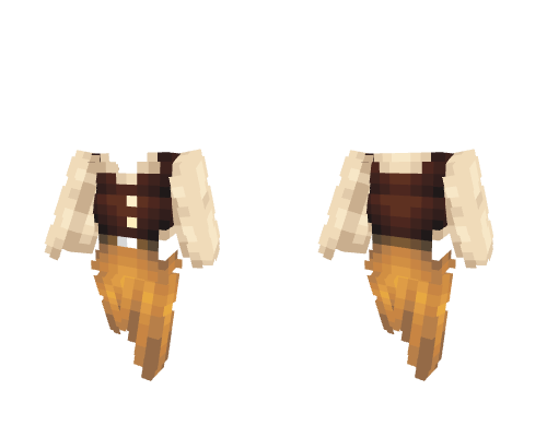 OB - Medieval Top w/ Sleeves & Skirt
