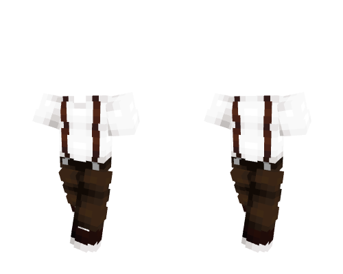 OB - White Tshirt w/ Strapped Pants