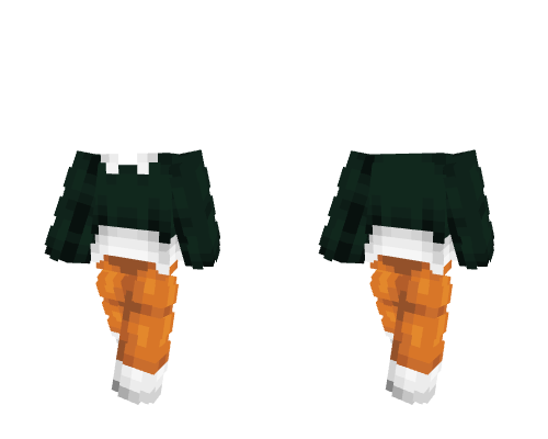 OB - Dark Green & White Sweater w/ Khakis