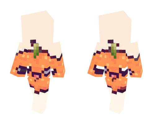Cute Pumpkin Pixel Art 