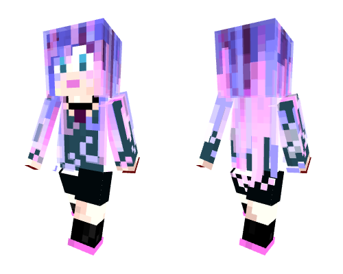 purple hair