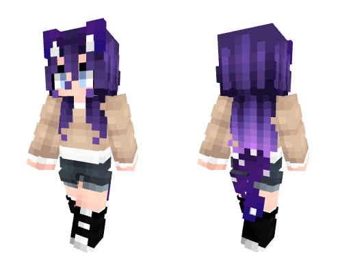 Astrum ~ Commission Minecraft skin