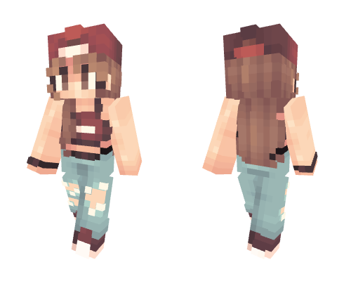 people don't mean it anyway Minecraft skin