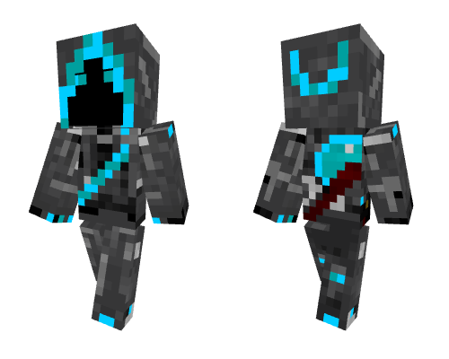 hooded mystery Minecraft skin