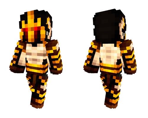 Dark King ~ Commission v2 Minecraft skin